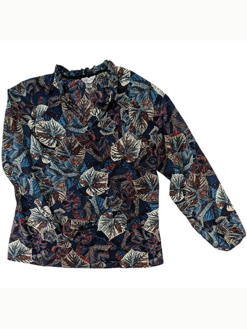 Christopher & Banks Tunic Womens L‎ Paisley Forest Core Boho Vintage Academia